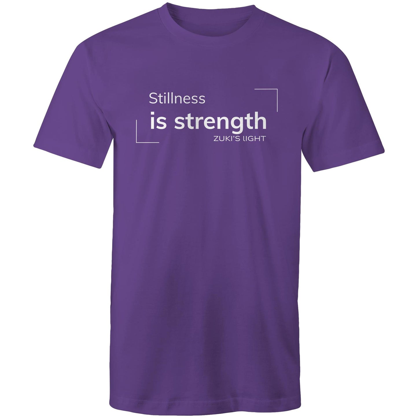 Stillness is Strength- Zuki's Light Branded AS Colour Staple - Mens T-Shirt