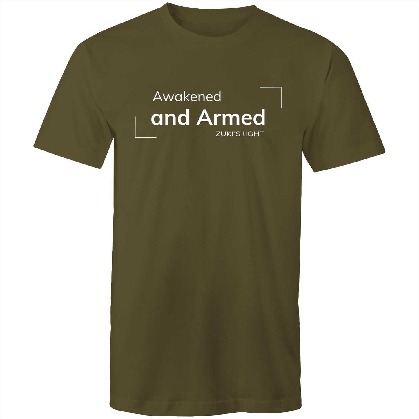Awaken and Armed - Zuki's Light Branded AS Colour Staple - Mens T-Shirt
