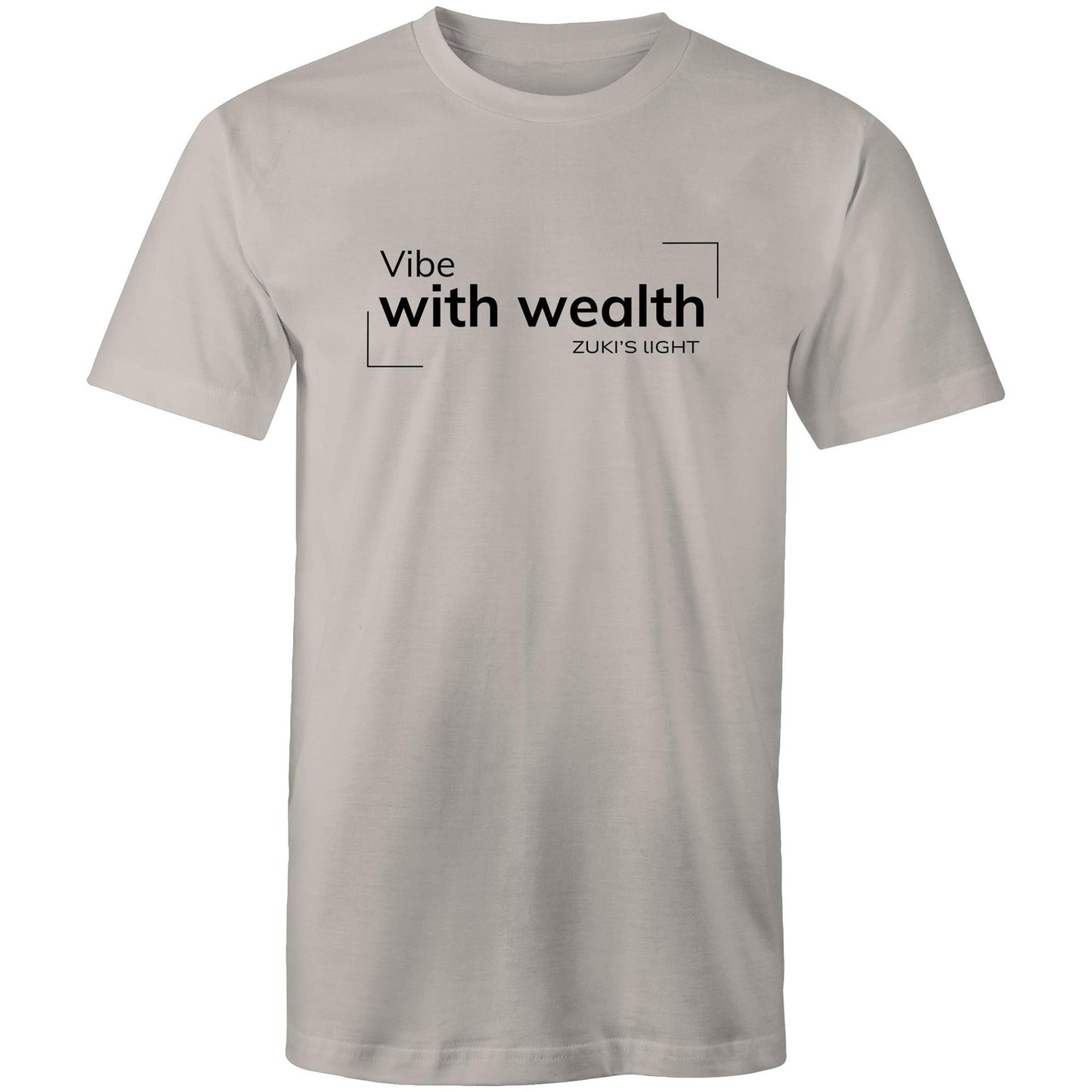 Vibe with wealth- Zuki's Light Branded- AS Colour Staple - Mens T-Shirt