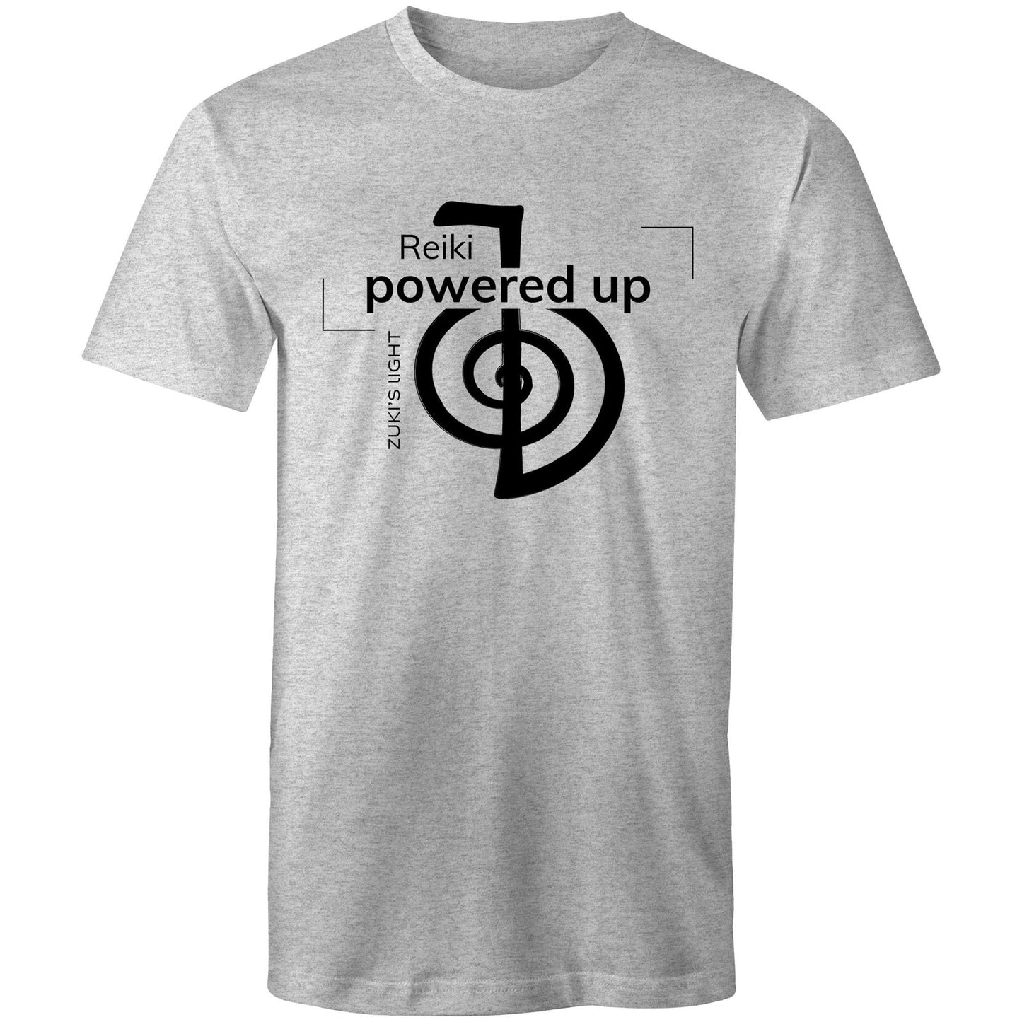 Reiki- Powered up- Zuki's Light Branded- AS Colour Staple - Mens T-Shirt