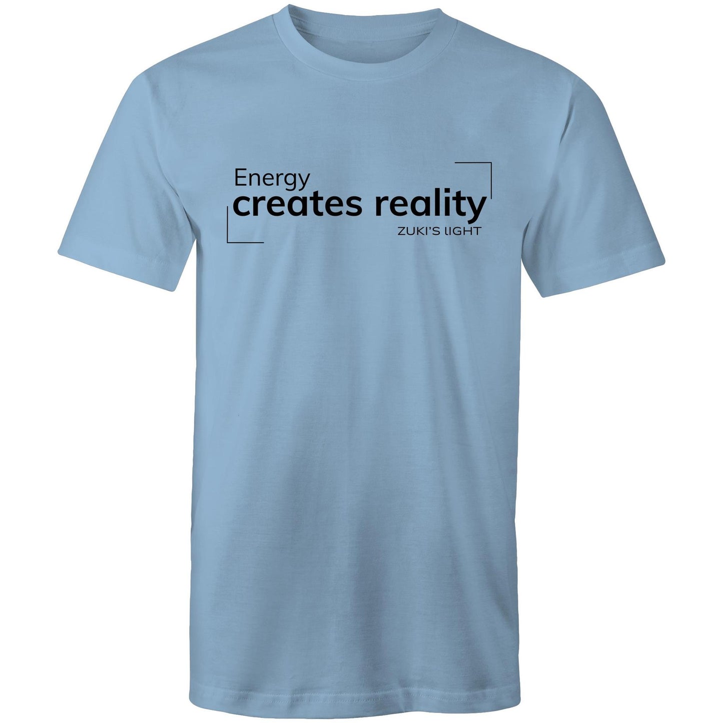 Energy creates reality- Zuki's Light Branded - AS Colour Staple - Mens T-Shirt