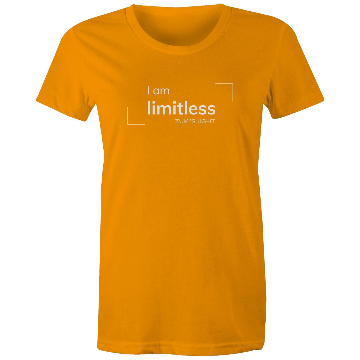 I am limitless- Zuki's Light Branded AS Colour - Women's Maple Tee