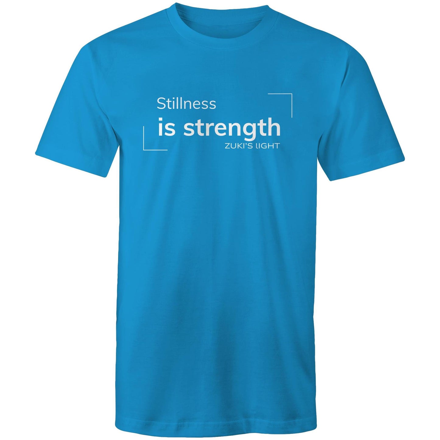 Stillness is Strength- Zuki's Light Branded AS Colour Staple - Mens T-Shirt
