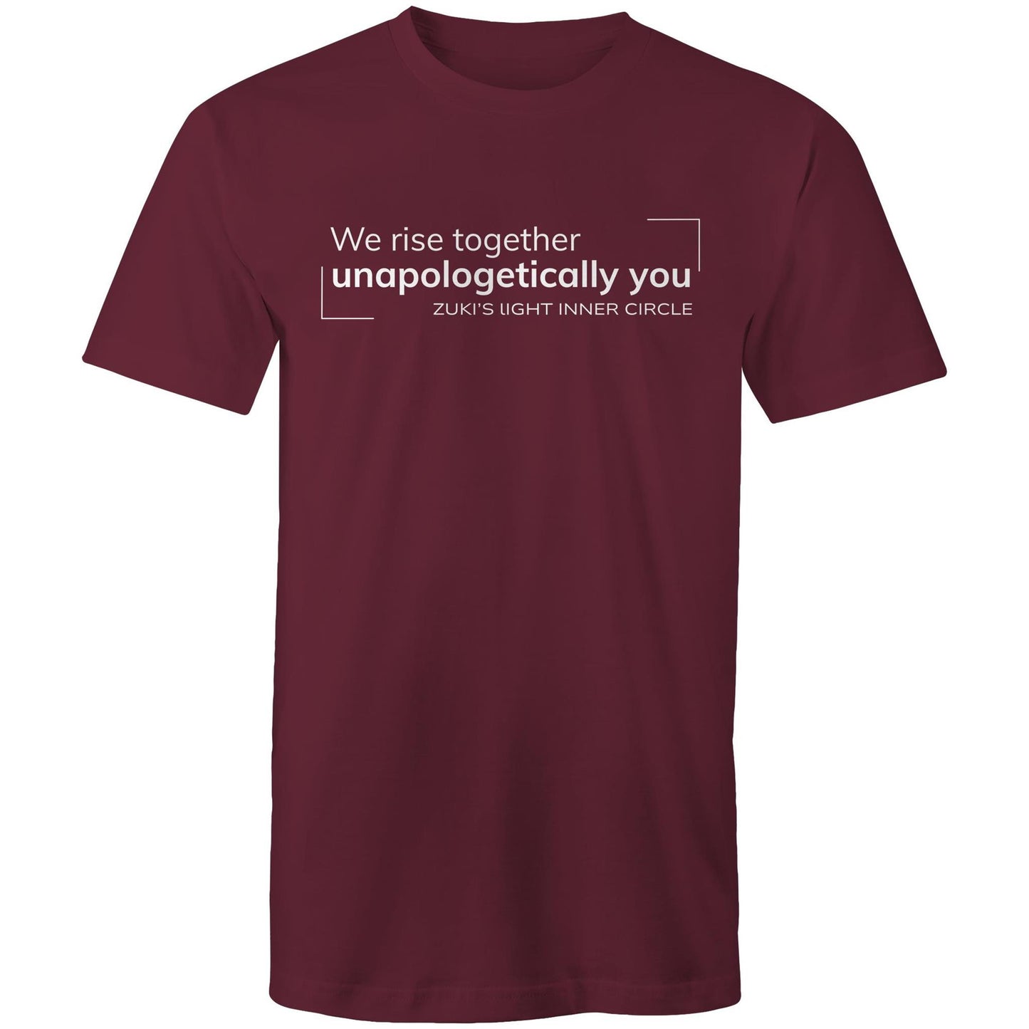We rise together- Unapologetically you- Zuki's Light Inner Circle- AS Colour Staple - Mens T-Shirt