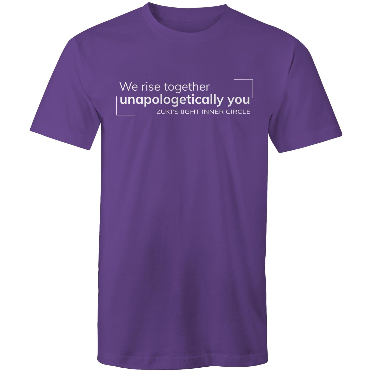 We rise together- Unapologetically you- Zuki's Light Inner Circle- AS Colour Staple - Mens T-Shirt
