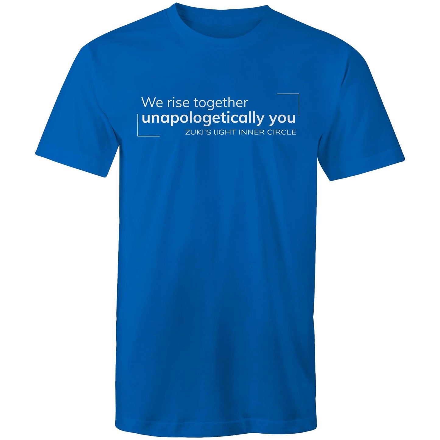 We rise together- Unapologetically you- Zuki's Light Inner Circle- AS Colour Staple - Mens T-Shirt