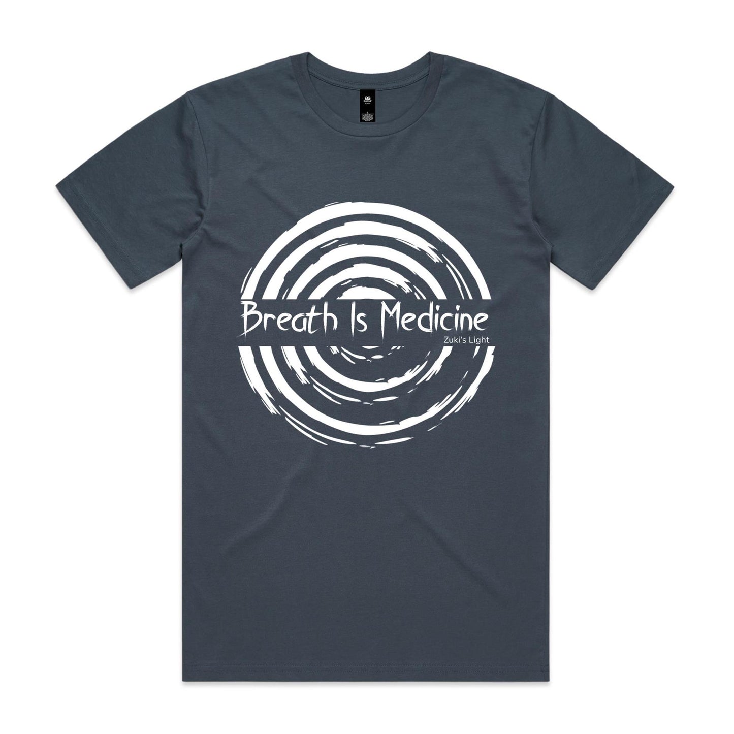 Breath Is Medicine (front design only) - AS Colour Staple Tee