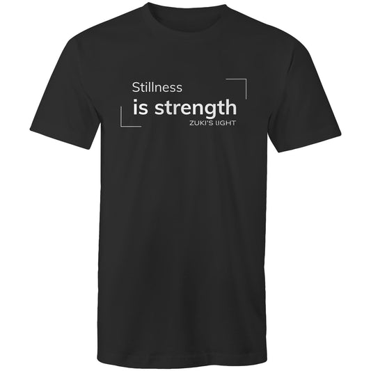 Stillness is Strength- Zuki's Light Branded AS Colour Staple - Mens T-Shirt