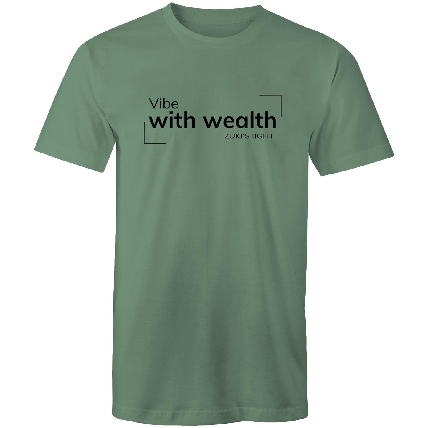 Vibe with wealth- Zuki's Light Branded- AS Colour Staple - Mens T-Shirt