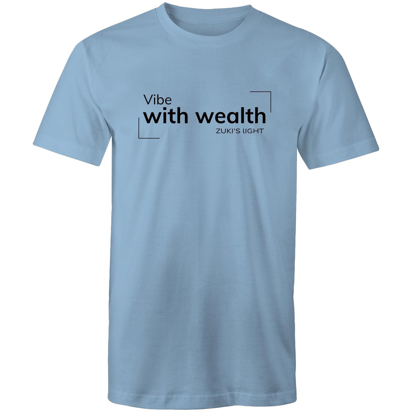 Vibe with wealth- Zuki's Light Branded- AS Colour Staple - Mens T-Shirt