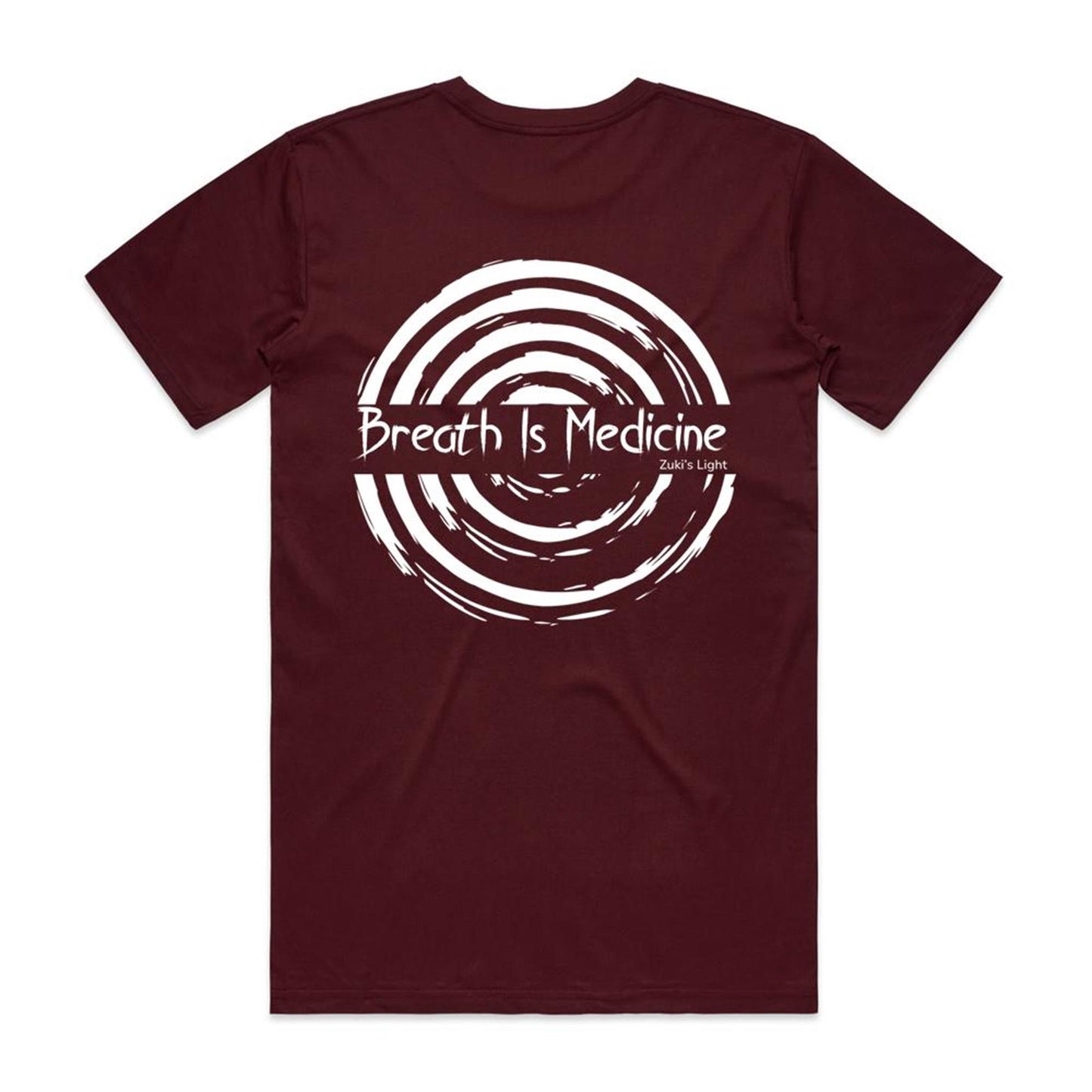 Breath Is Medicine (Back Design Only) -AS Colour Staple Tee