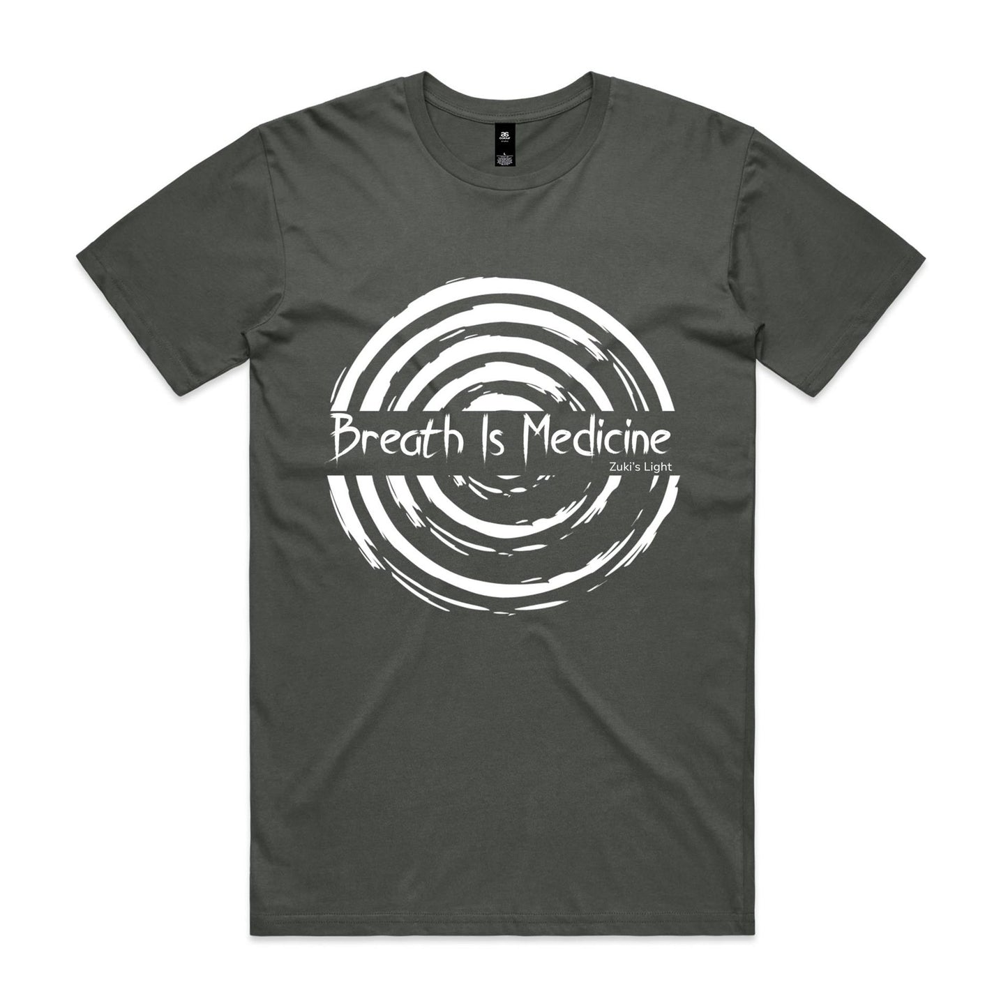 Breath Is Medicine (front design only) - AS Colour Staple Tee