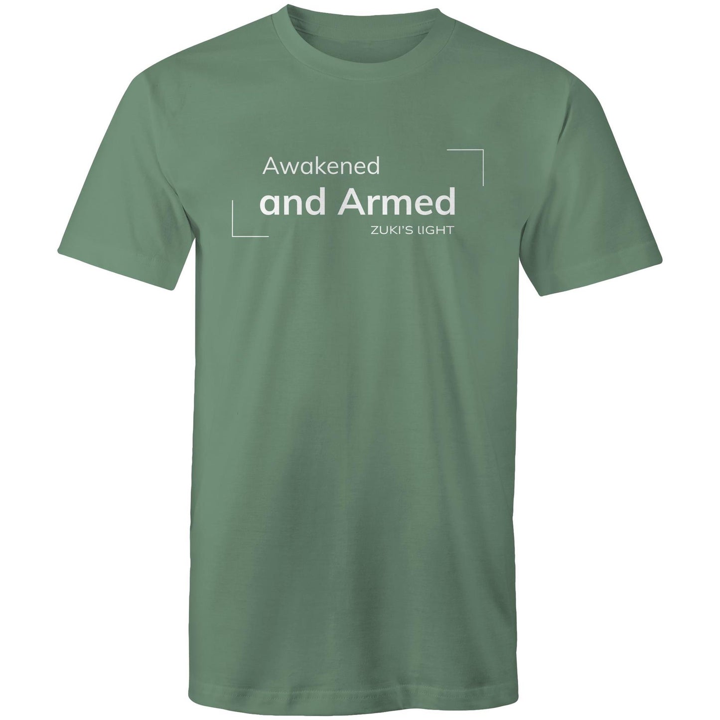 Awaken and Armed - Zuki's Light Branded AS Colour Staple - Mens T-Shirt