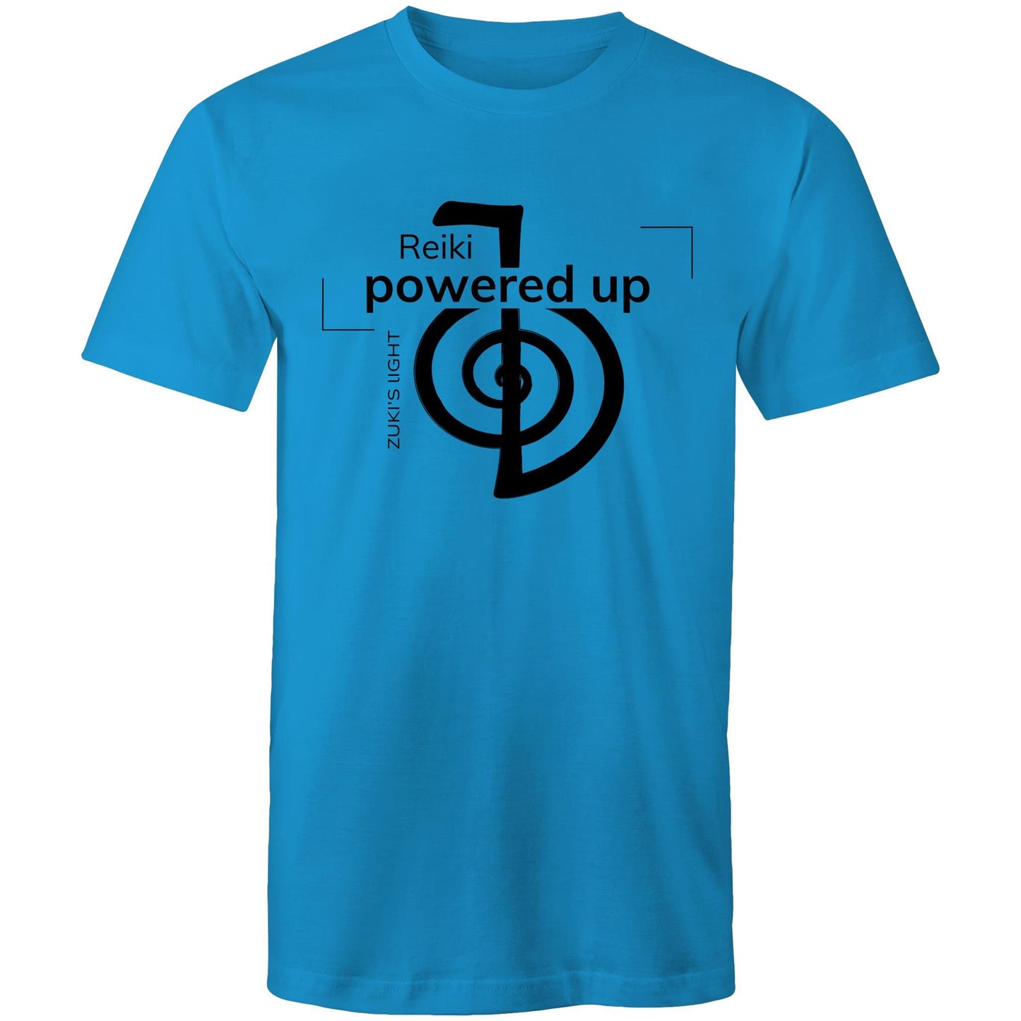 Reiki- Powered up- Zuki's Light Branded- AS Colour Staple - Mens T-Shirt
