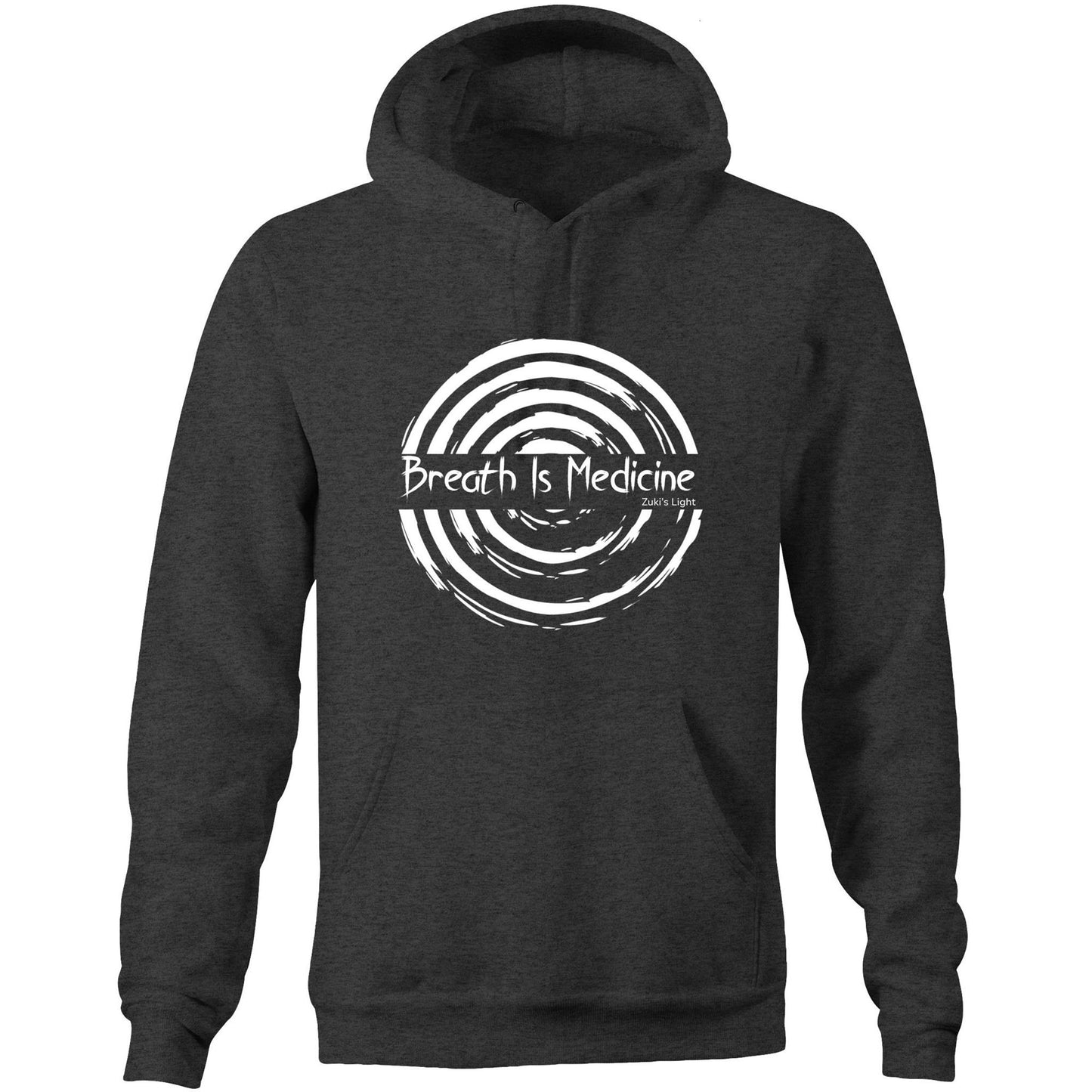 Breath Is Medicine (FRONT DESIGN ONLY) - AS Colour - Stencil Hood