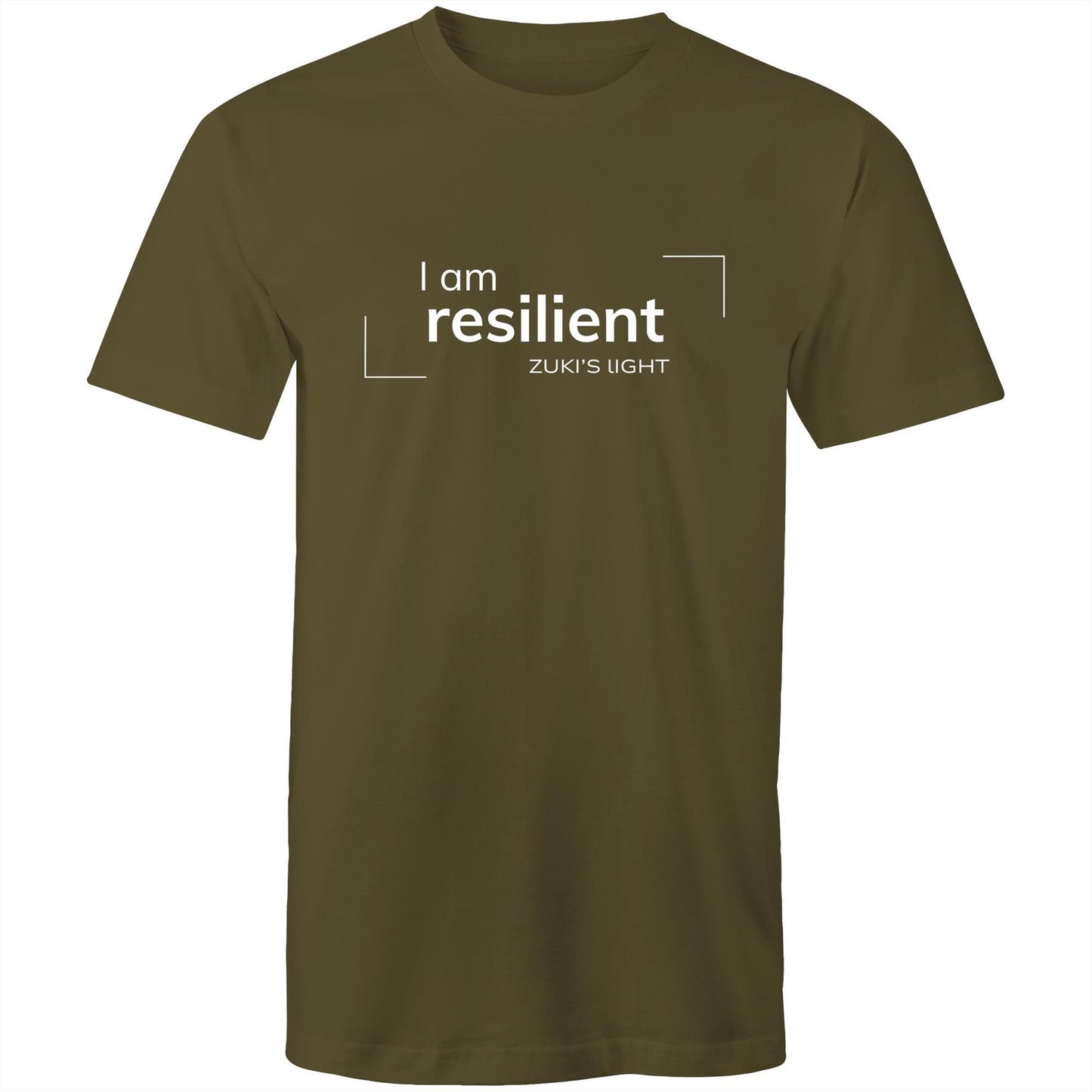 I am resilient- Zuki's Light Branded - AS Colour Staple - Mens T-Shirt
