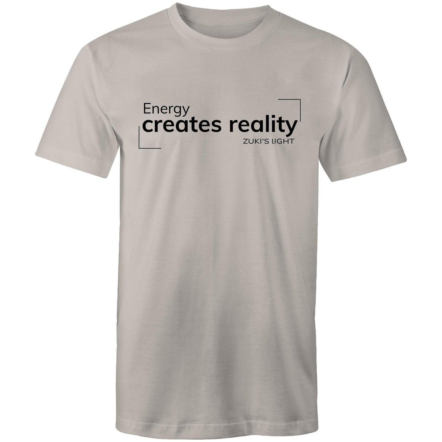 Energy creates reality- Zuki's Light Branded - AS Colour Staple - Mens T-Shirt