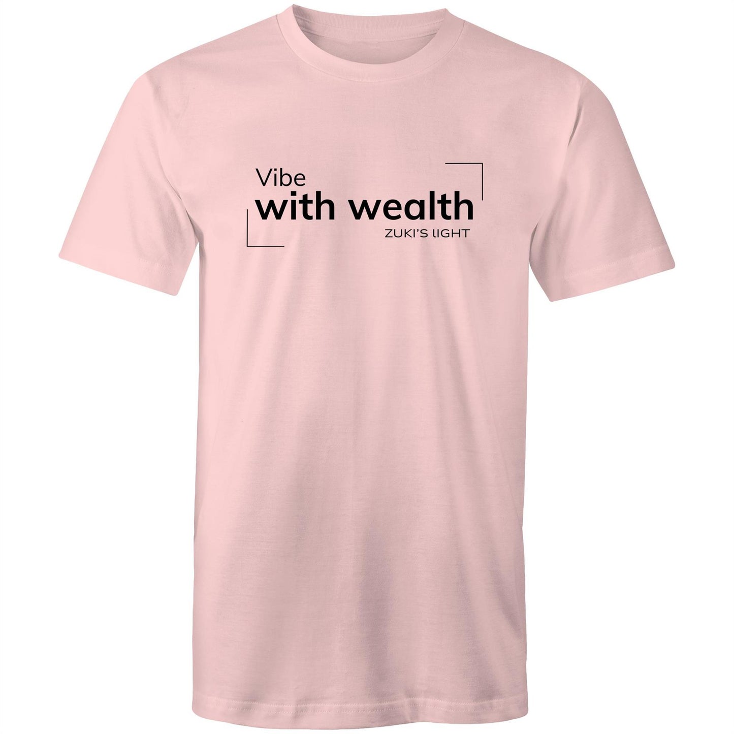 Vibe with wealth- Zuki's Light Branded- AS Colour Staple - Mens T-Shirt