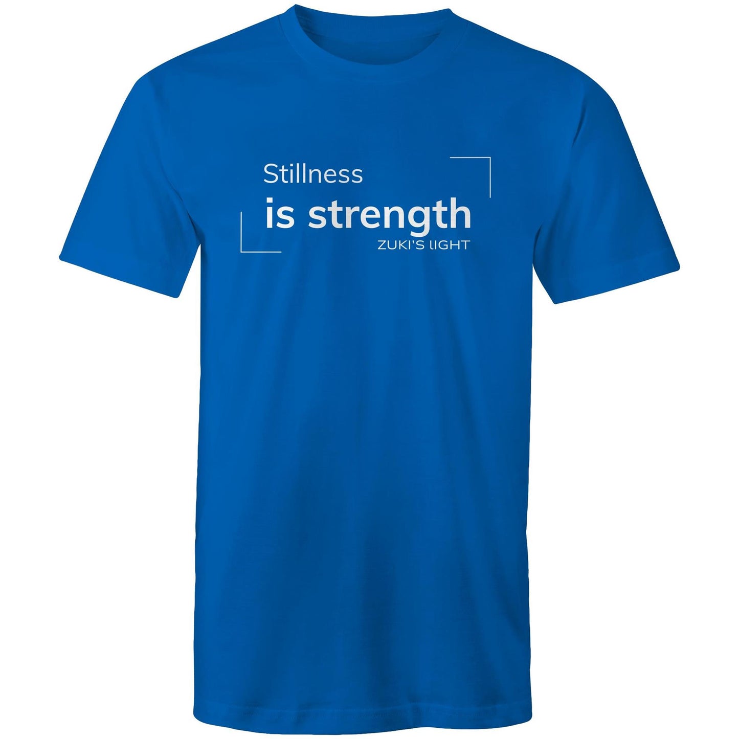 Stillness is Strength- Zuki's Light Branded AS Colour Staple - Mens T-Shirt