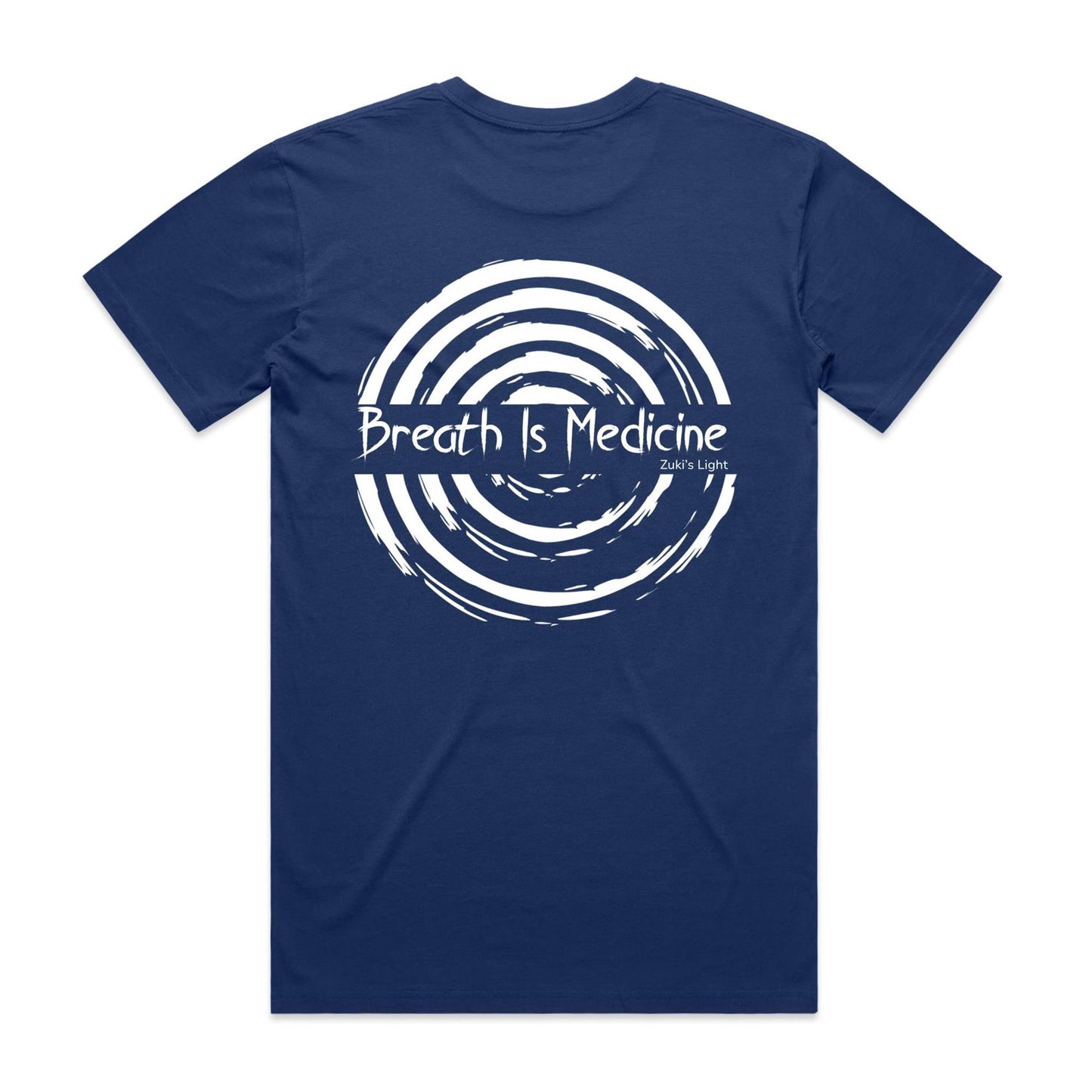 Breath Is Medicine (Back Design Only) -AS Colour Staple Tee