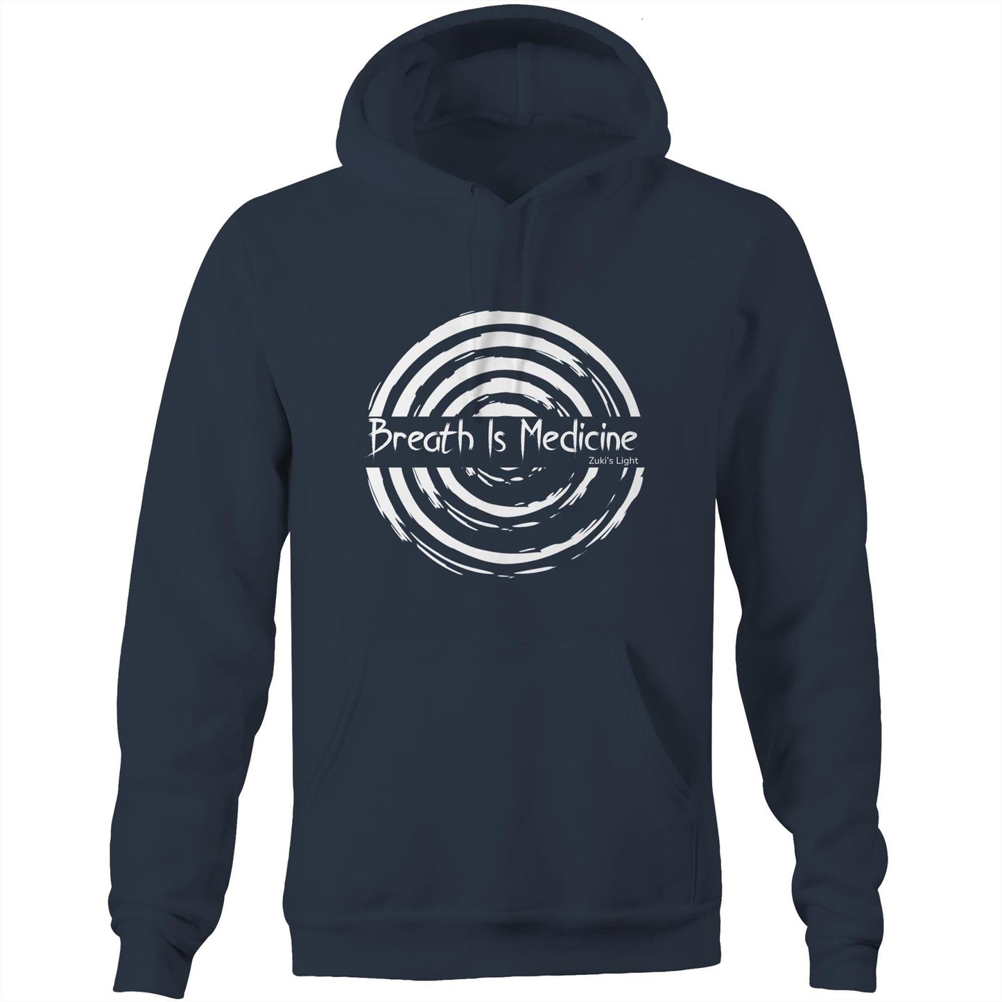 Breath Is Medicine (FRONT DESIGN ONLY) - AS Colour - Stencil Hood