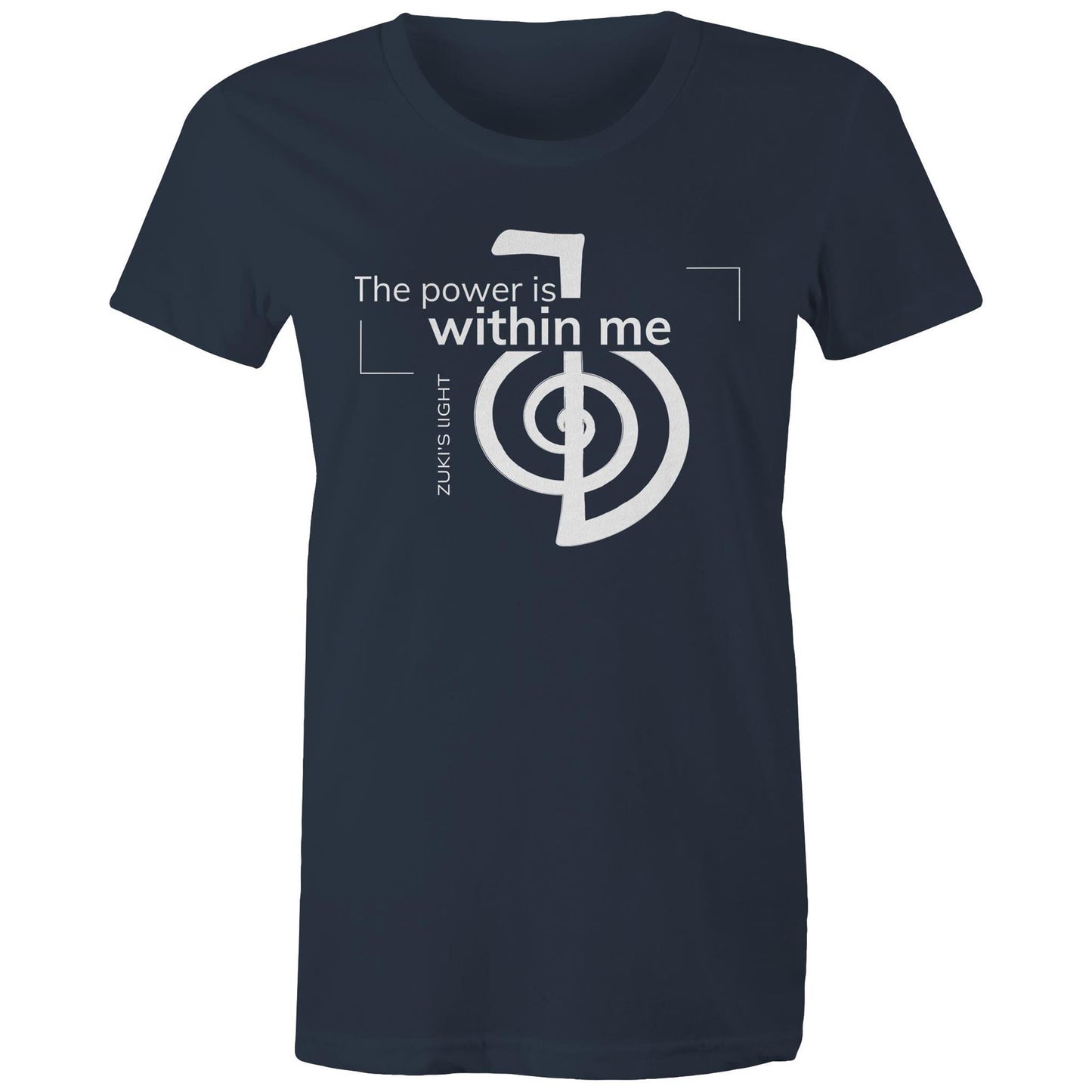 The power is within me- Zuki's Light Branded AS Colour - Women's Maple Tee