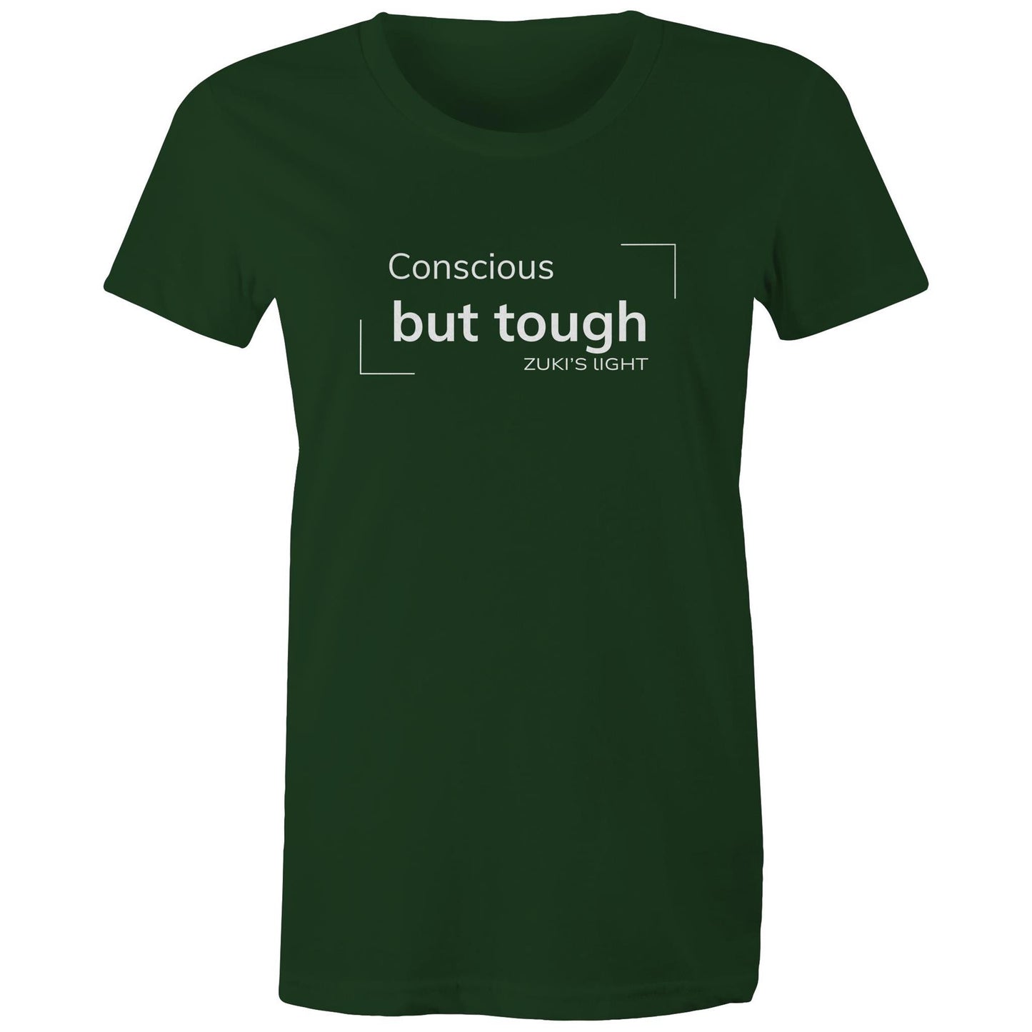Conscious but tough - Zuki's Light Branded AS Colour - Women's Maple Tee