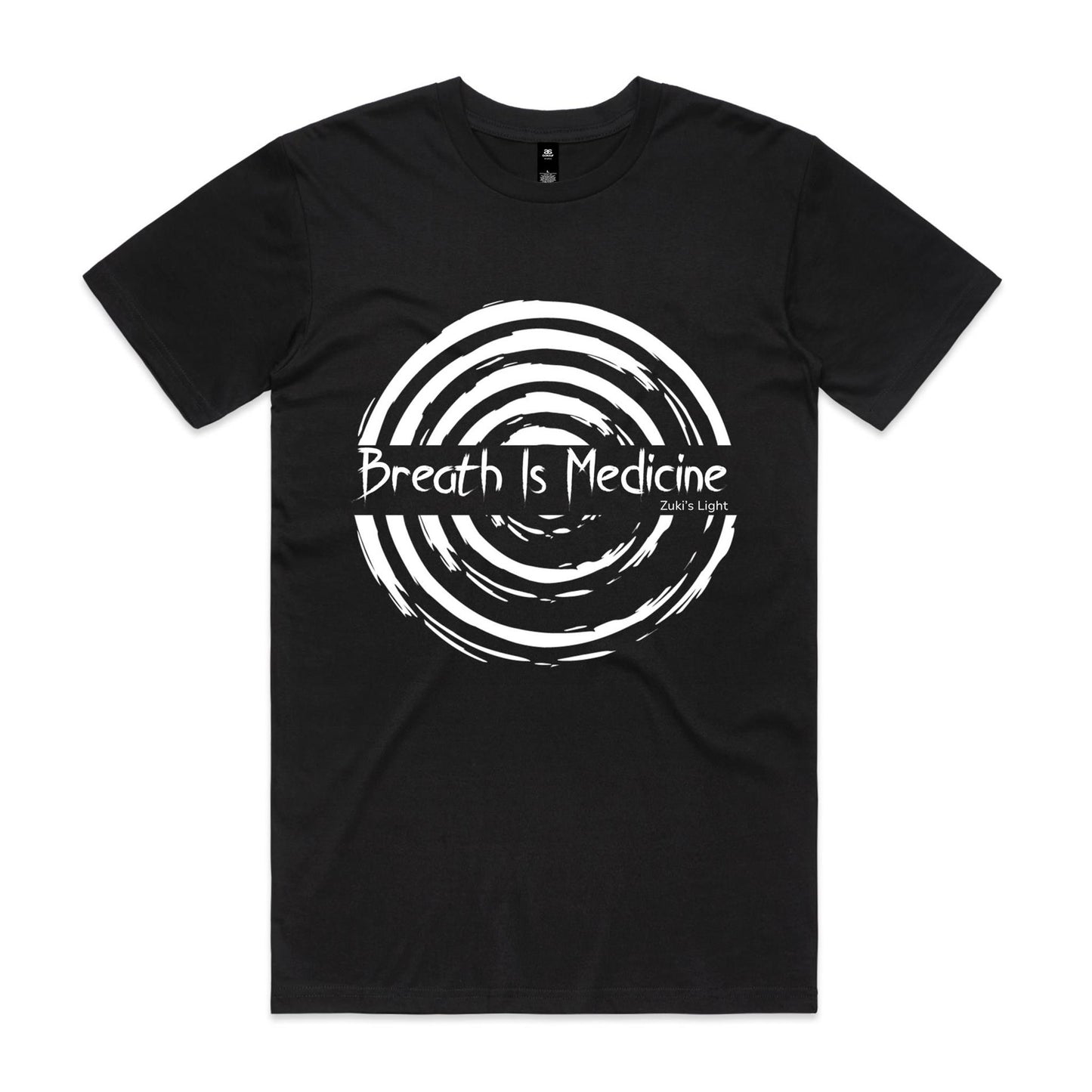 Breath Is Medicine (front design only) - AS Colour Staple Tee