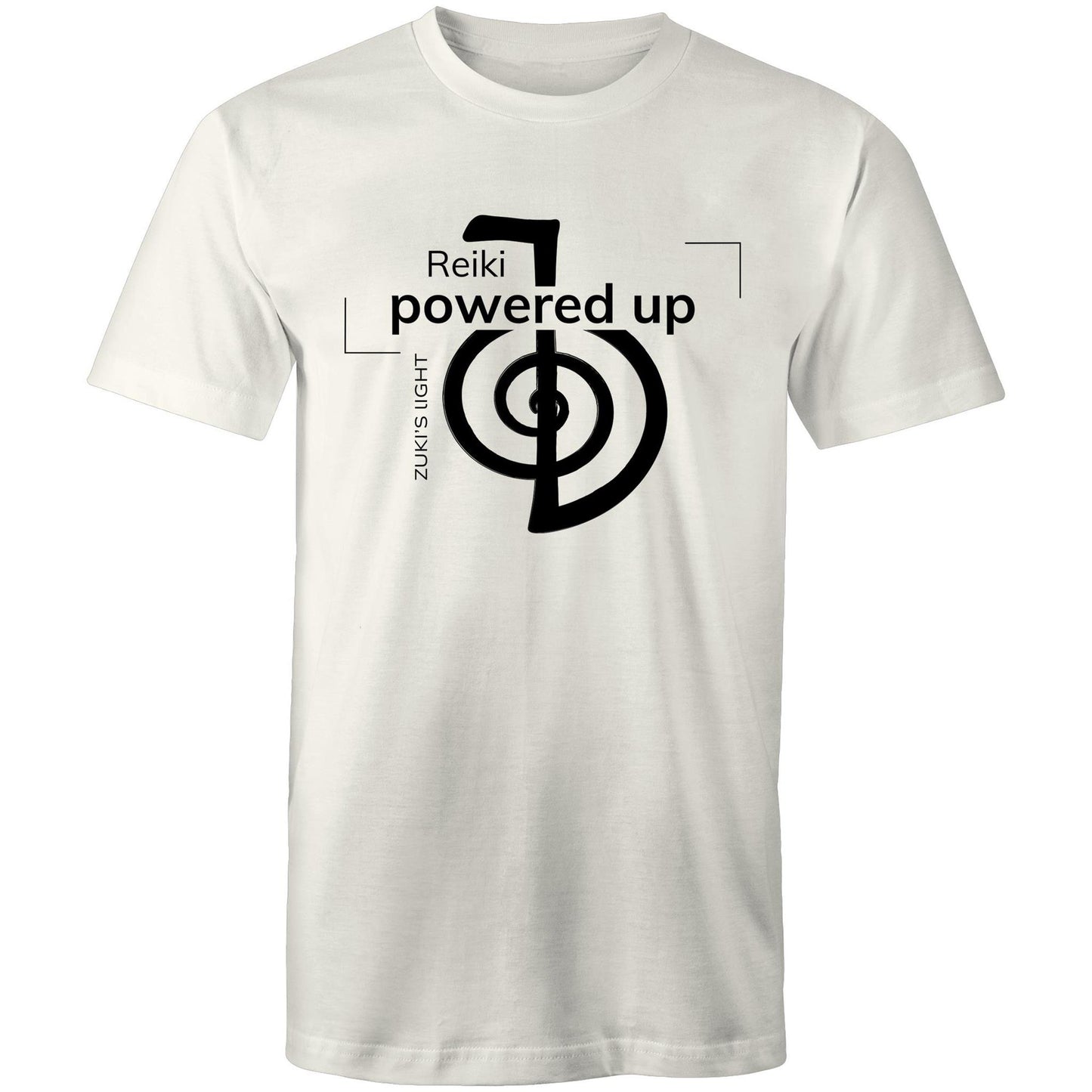 Reiki- Powered up- Zuki's Light Branded- AS Colour Staple - Mens T-Shirt