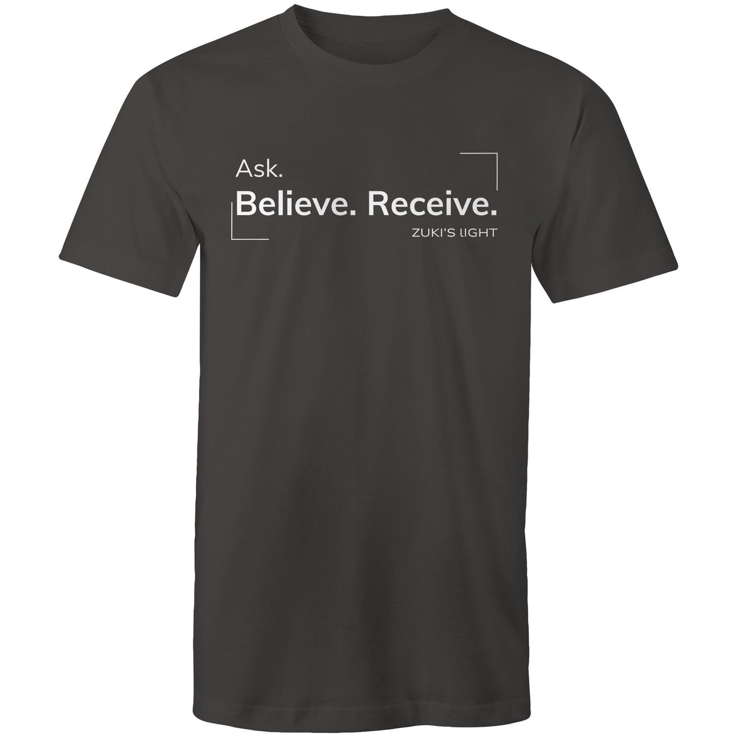 Ask believe, receive - Zuki's Light Branded - AS Colour Staple - Mens T-Shirt