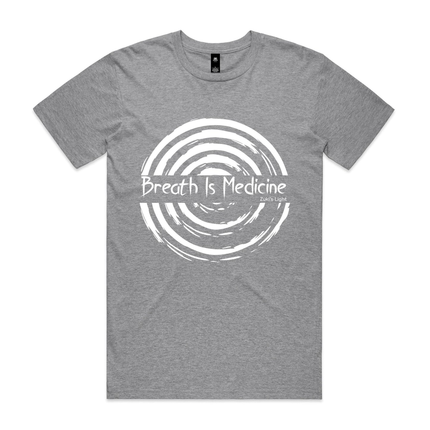 Breath Is Medicine (front design only) - AS Colour Staple Tee