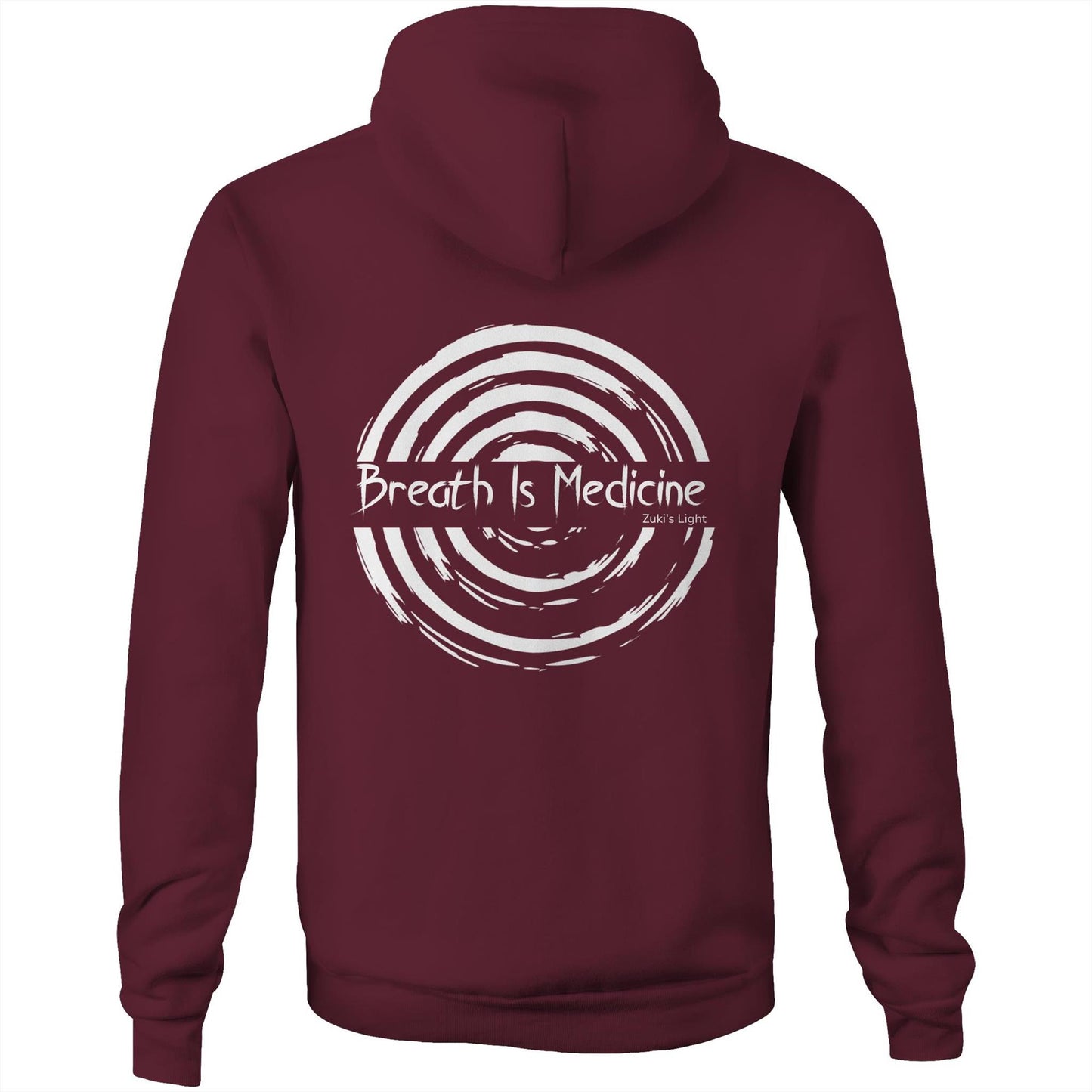 Breath Is Medicine (Back Design Only) - AS Colour - Stencil Hood