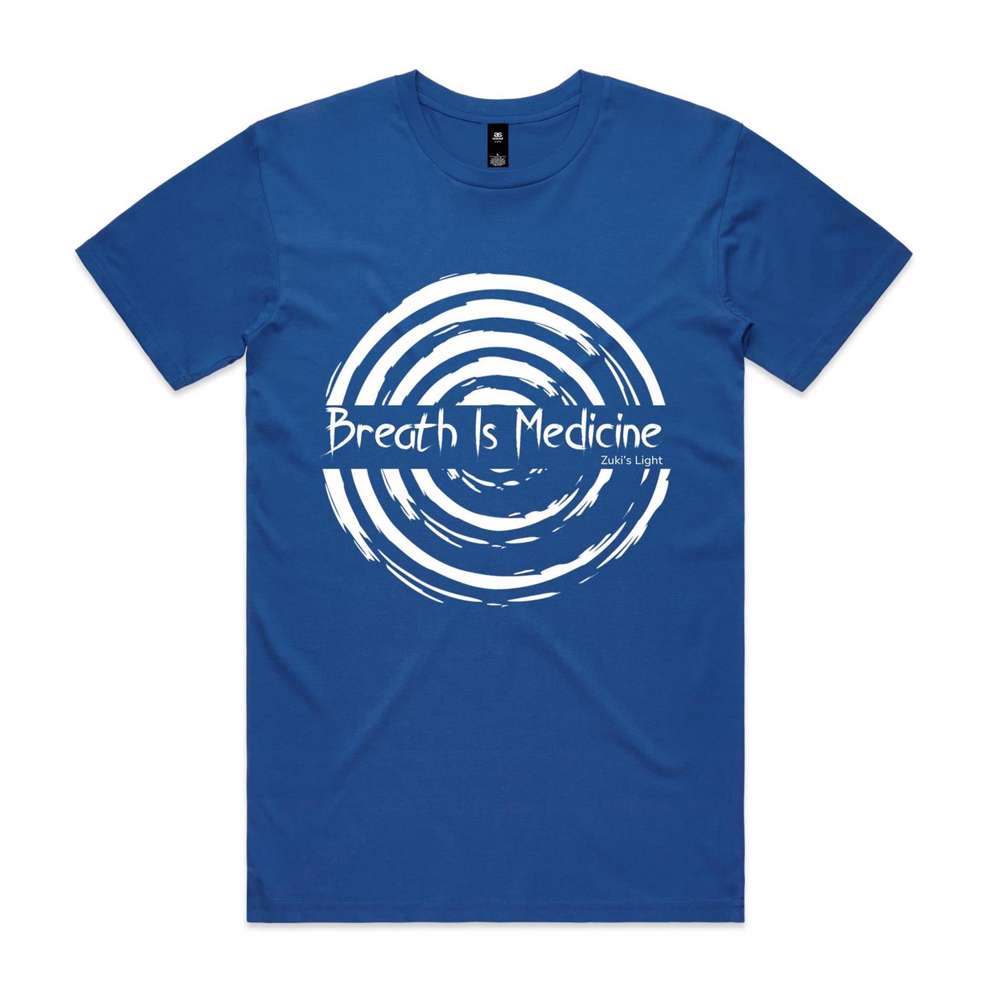 Breath Is Medicine (front design only) - AS Colour Staple Tee