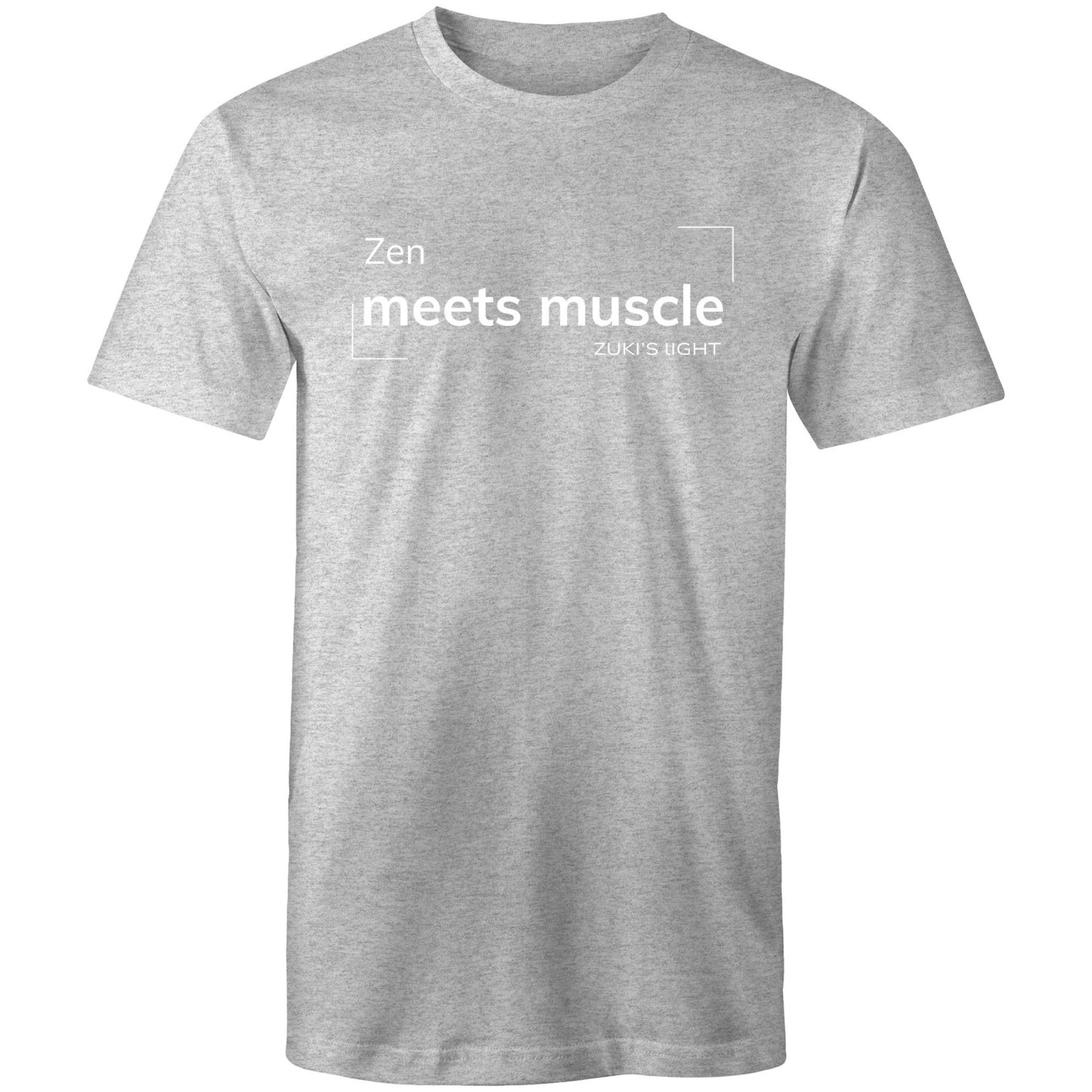 Zen meets muscle- Zuki's Light Branded AS Colour Staple - Mens T-Shirt