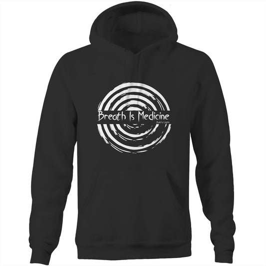 Breath Is Medicine (FRONT DESIGN ONLY) - AS Colour - Stencil Hood