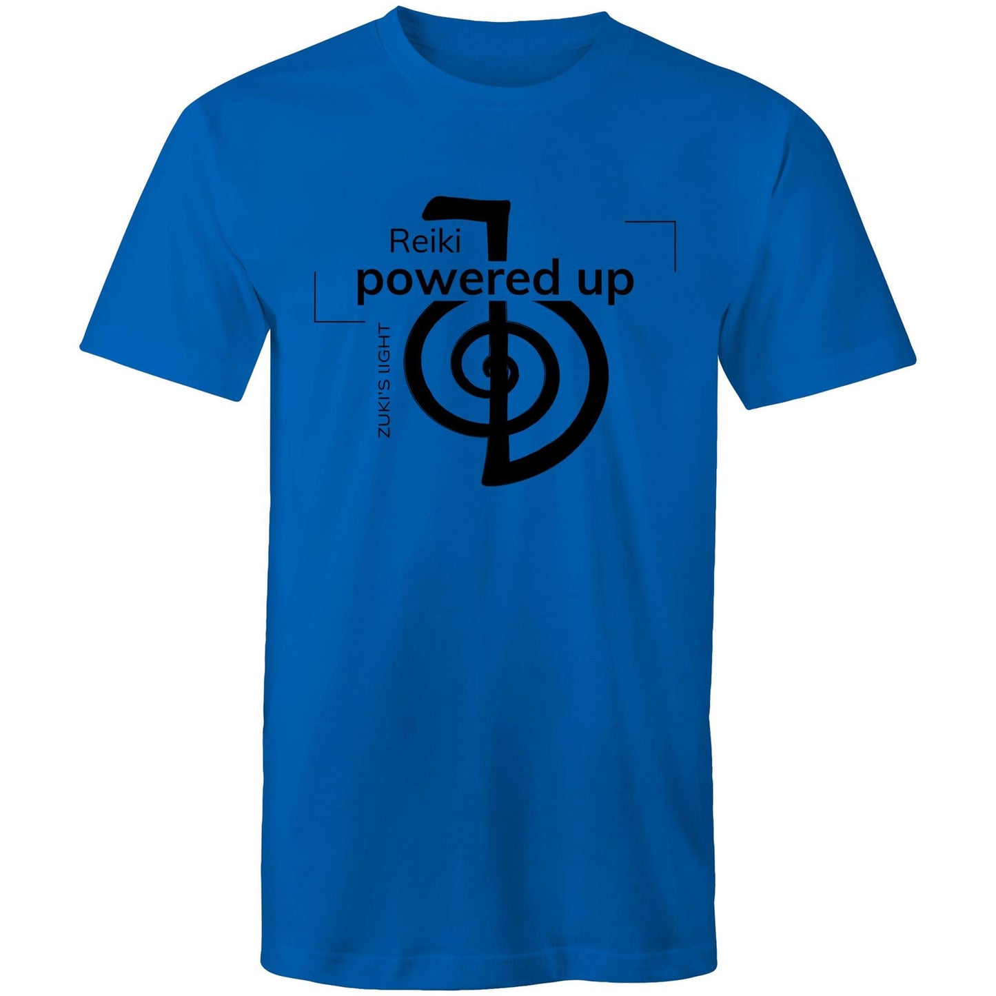 Reiki- Powered up- Zuki's Light Branded- AS Colour Staple - Mens T-Shirt
