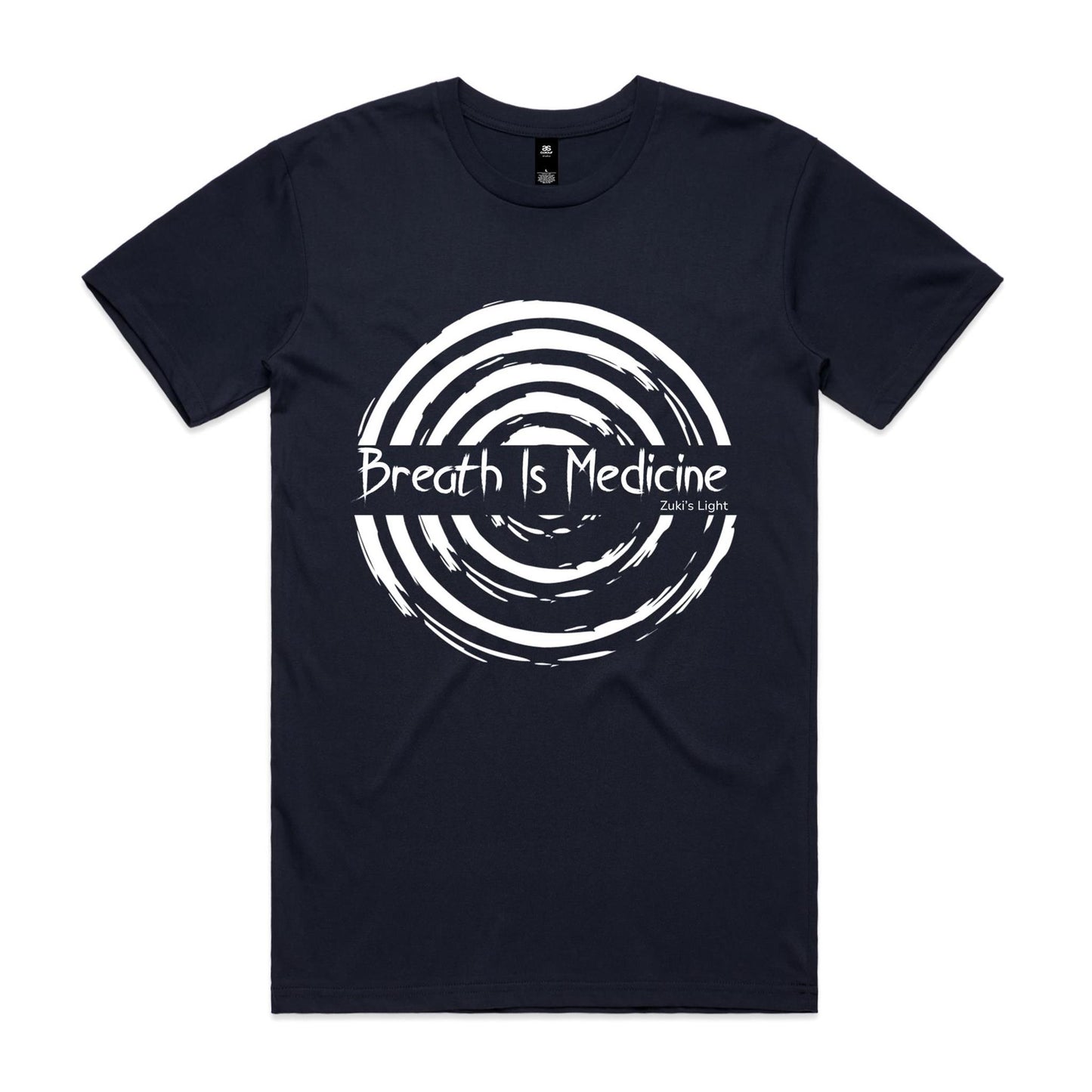 Breath Is Medicine (front design only) - AS Colour Staple Tee