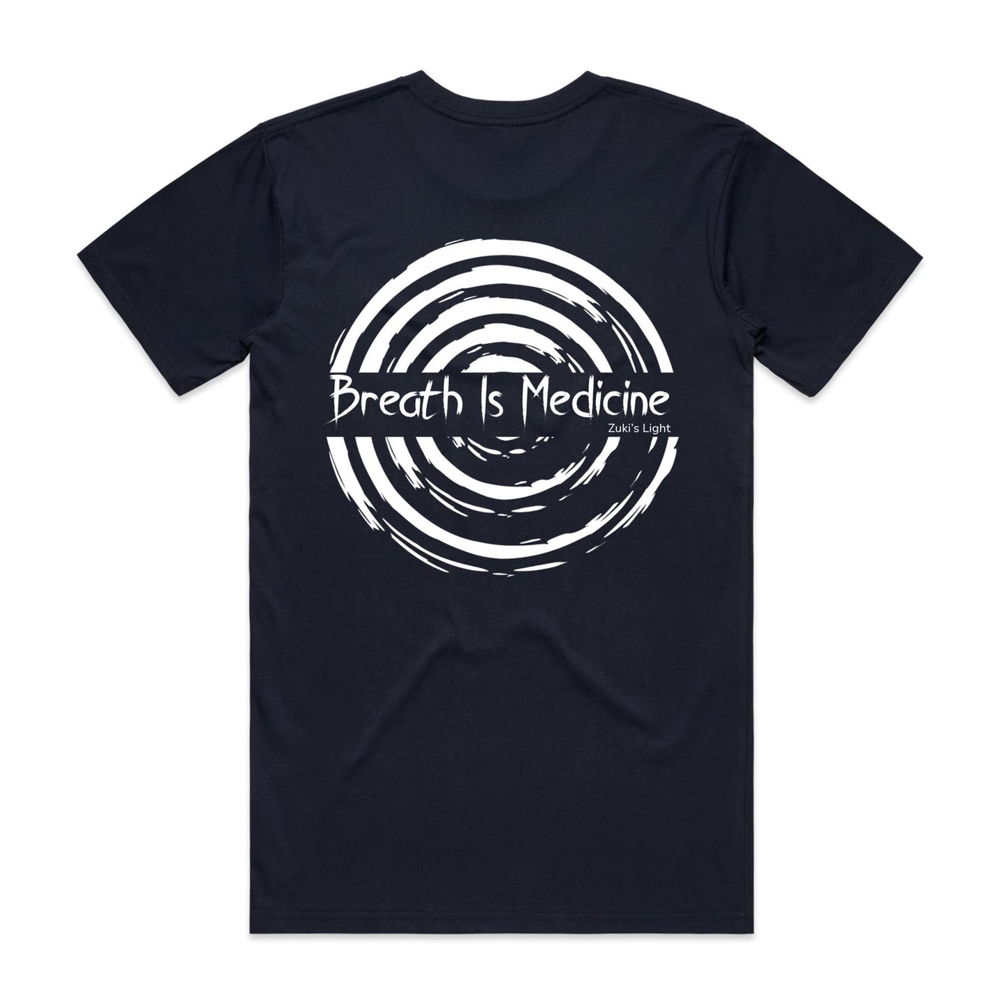 Breath Is Medicine (Back Design Only) -AS Colour Staple Tee