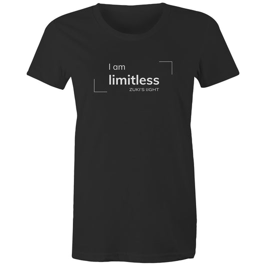 I am limitless- Zuki's Light Branded AS Colour - Women's Maple Tee
