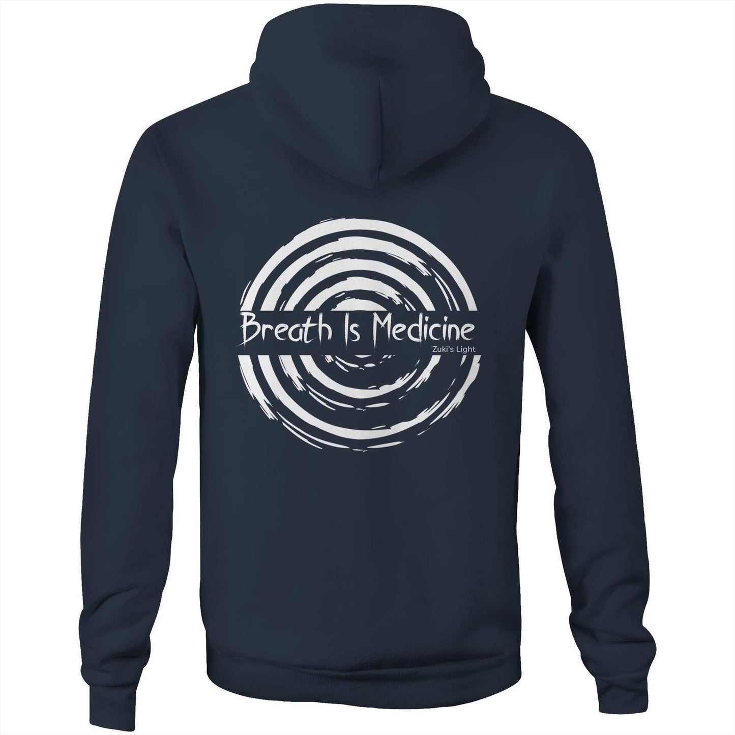 Breath Is Medicine (Back Design Only) - AS Colour - Stencil Hood