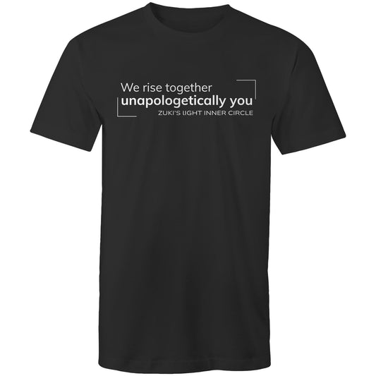 We rise together- Unapologetically you- Zuki's Light Inner Circle- AS Colour Staple - Mens T-Shirt