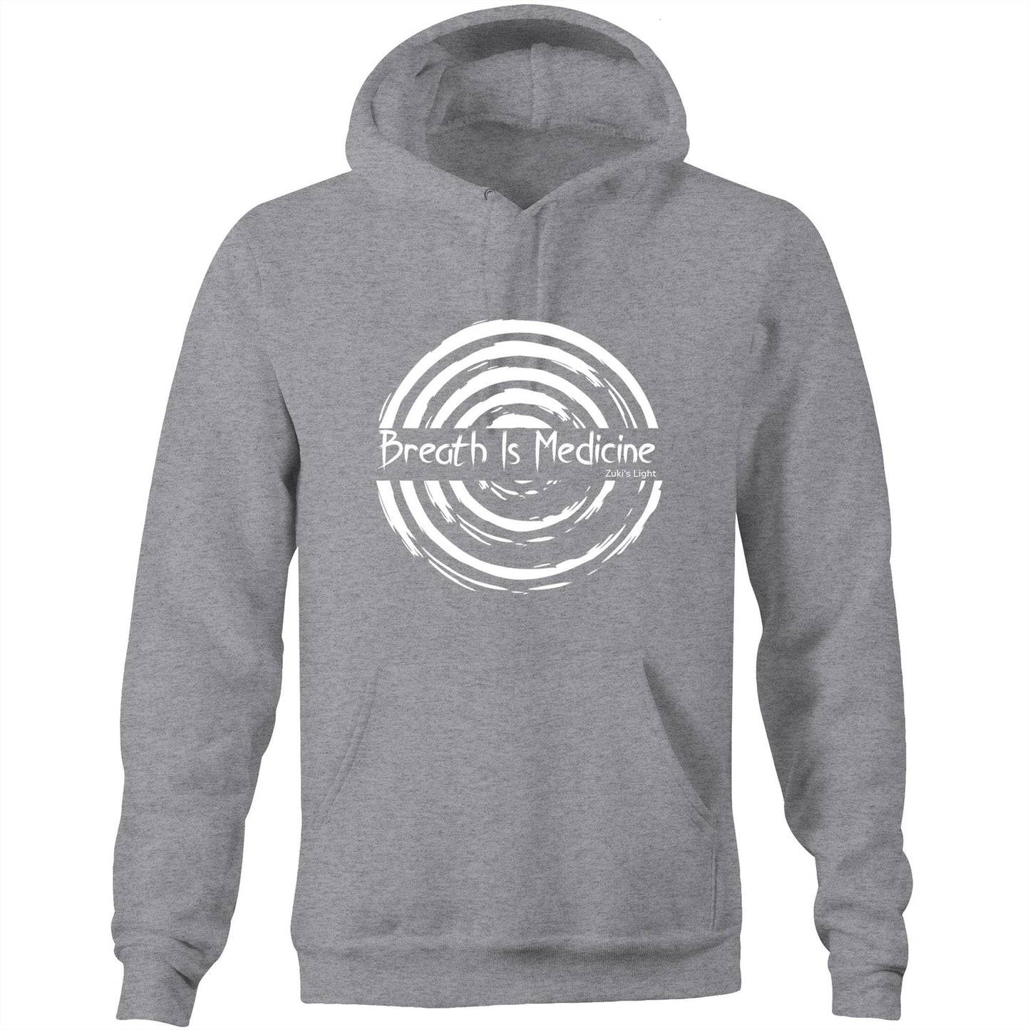 Breath Is Medicine (FRONT DESIGN ONLY) - AS Colour - Stencil Hood