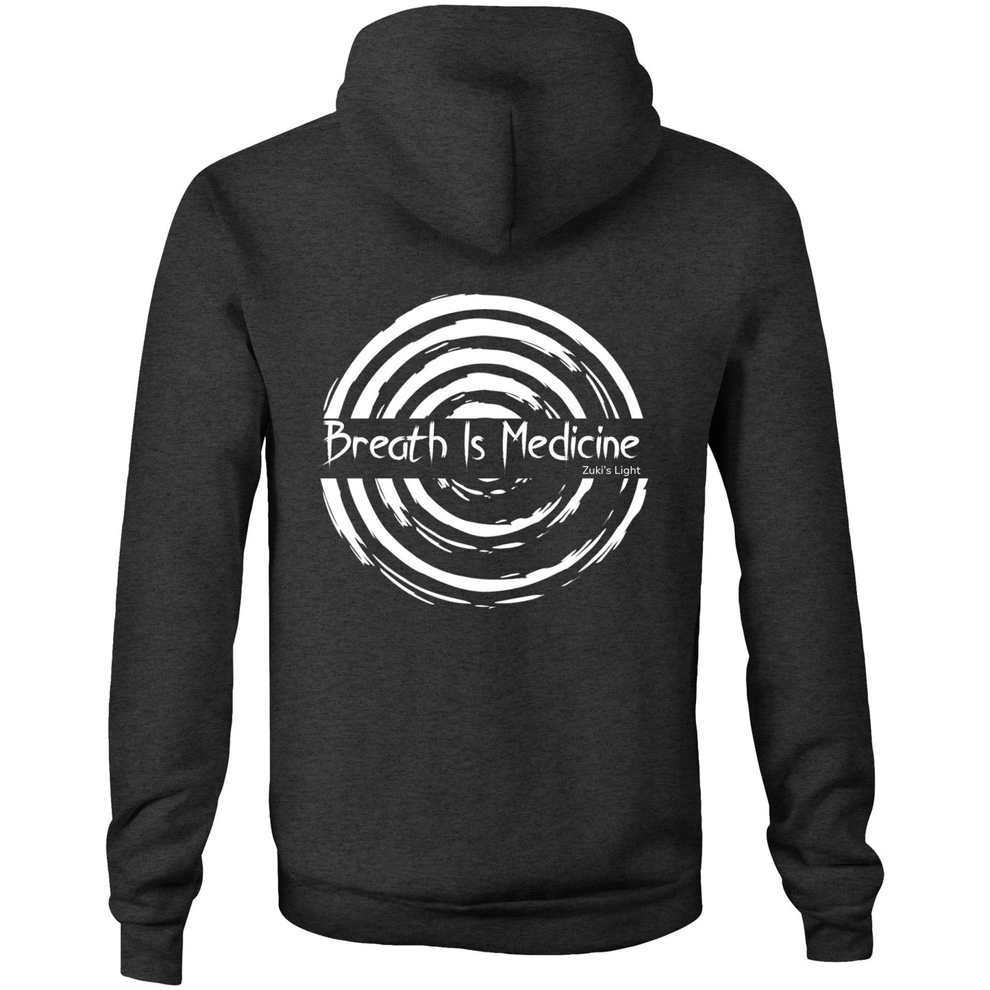 Breath Is Medicine (Back Design Only) - AS Colour - Stencil Hood
