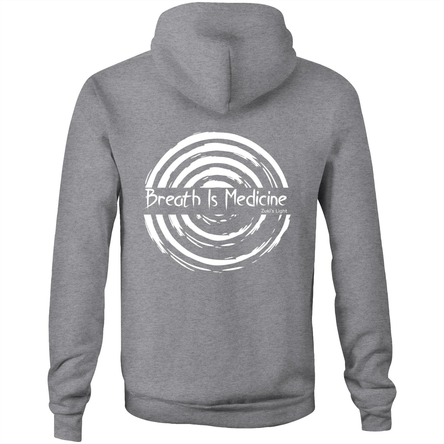 Breath Is Medicine (Back Design Only) - AS Colour - Stencil Hood