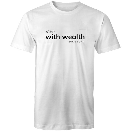 Vibe with wealth- Zuki's Light Branded- AS Colour Staple - Mens T-Shirt