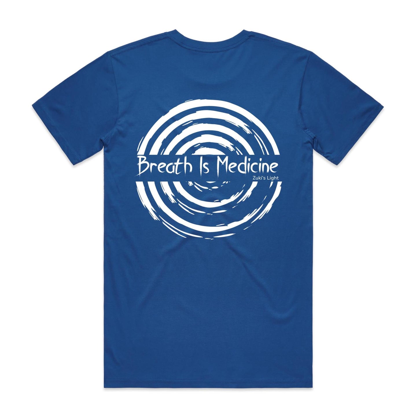 Breath Is Medicine (Back Design Only) -AS Colour Staple Tee