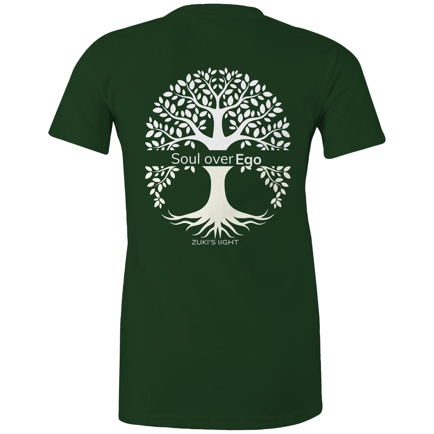 Soul over ego (back design only) Zuki's Light Branded AS Colour - Women's Maple Tee