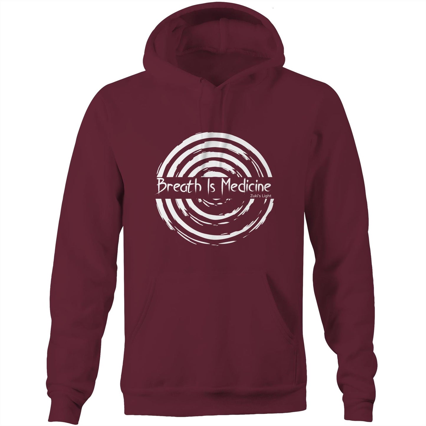Breath Is Medicine (FRONT DESIGN ONLY) - AS Colour - Stencil Hood