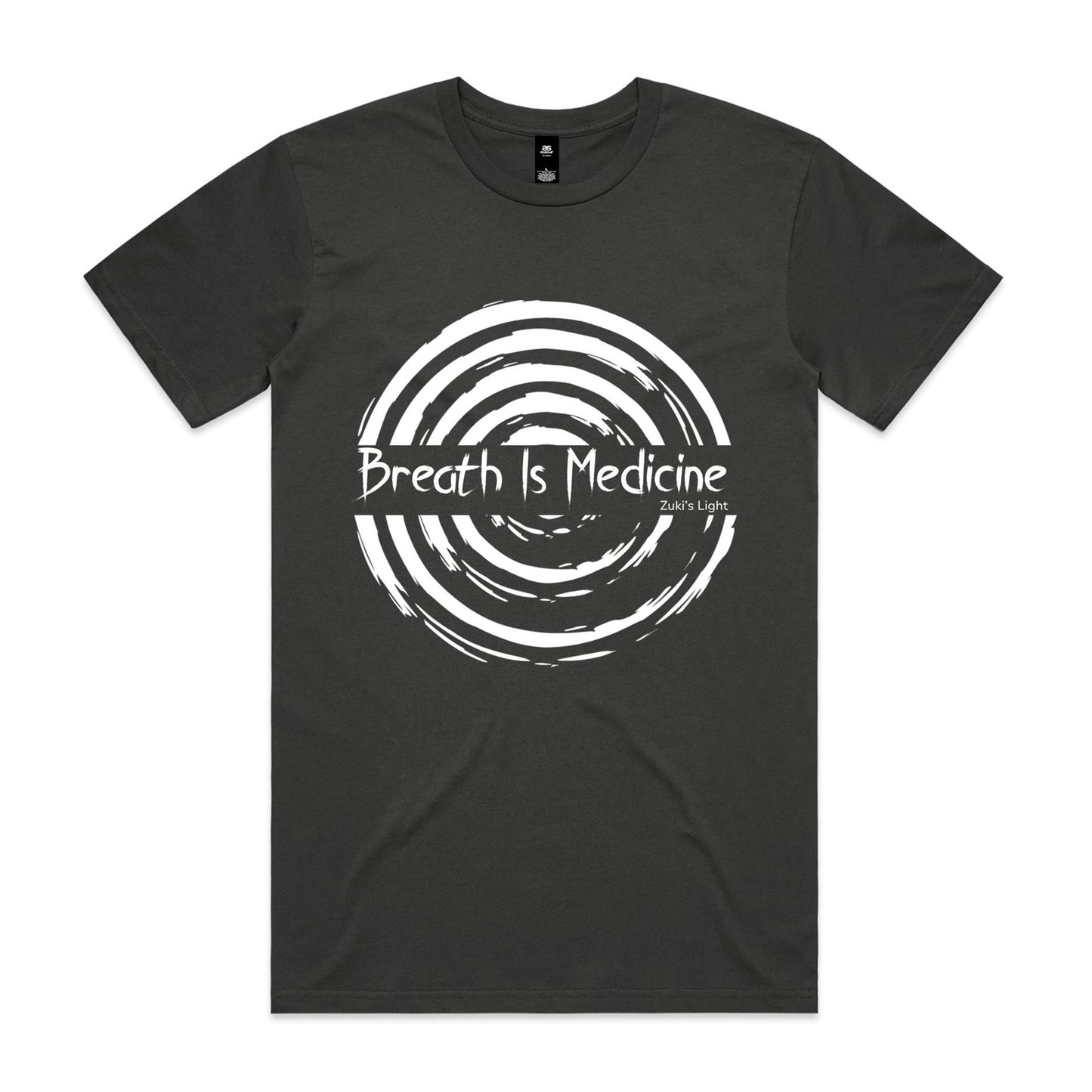 Breath Is Medicine (front design only) - AS Colour Staple Tee