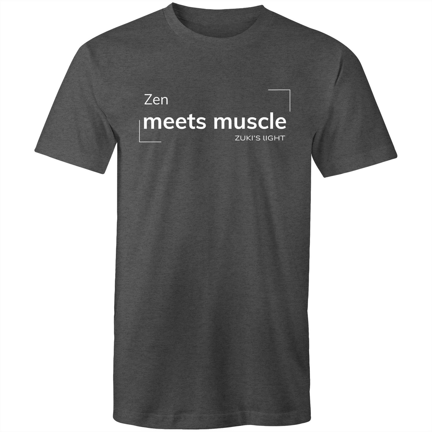 Zen meets muscle- Zuki's Light Branded AS Colour Staple - Mens T-Shirt
